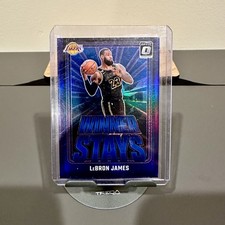 2024-25 Panini Donruss Optic LeBron James Winner Stays Purple Holo Prizm SP #1