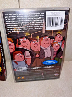 Family Guy - Season 13 DVD Set, Include 18 episodes, 3 Disc Set