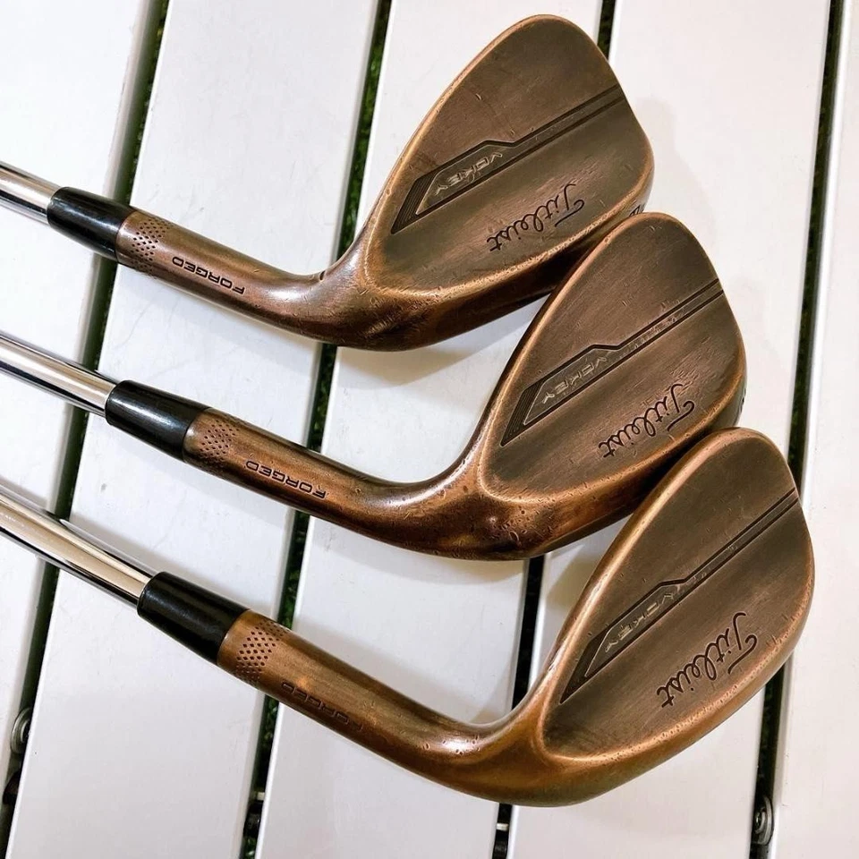 Titleist VOKEY FORGED BRUSHED COPPER 3pcs Wedge Set 48°52°56° Flex-S200 DG - Image 3 of 4