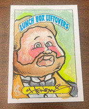 Lunch Box Leftovers Series 13 B12 Million Dollar Man Ted Dibiase Sketch CHENDUZ