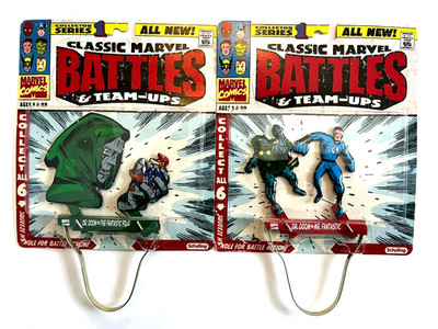 Classic Marvel Battles & Team Ups, Dr. Doom vs Fantastic Four, 2005 NEW