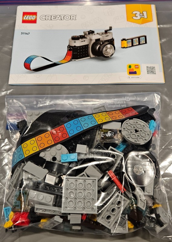 Lego Creator 31147 3-in-1 Retro Camera
