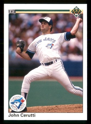 1990 Upper Deck #485 - John Cerutti - Toronto Blue Jays