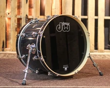 DW Performance Ebony Stain Bass Drum - 14x18