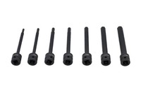 "Laser Werkzeuge Extra Lange Schlag Sechskant Bit Set 1/2\"D 7Stk 8580"