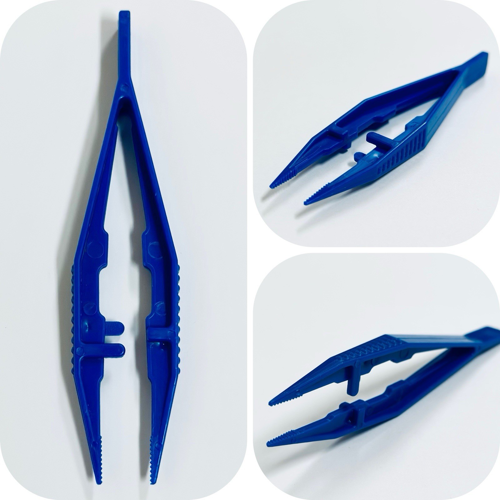 2pcs Plastic tweezers - Used By Jewellers, Ideal For Projects & Crafts