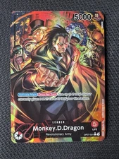 Monkey.D.Dragon OP07-001 Leader Alt Art One Piece 500 Years Into The Future ENG