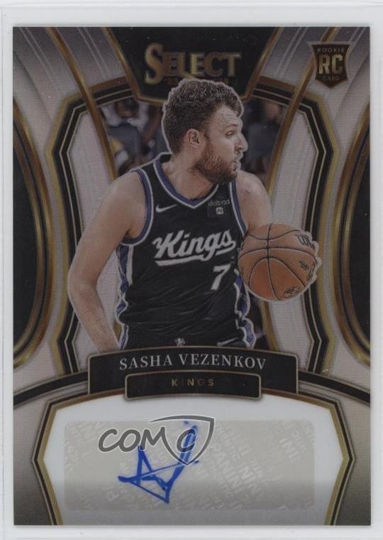 2023 Panini Select Rookie Signatures 92/125 Sasha Vezenkov #RS-VEZ Auto RC 18yu