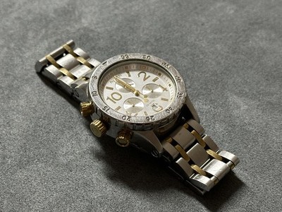 Nixon 38-20 Chrono Stainless Steel Watch Gold Hits