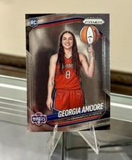2025-26 WNBA Prizm GEORGIA MOORE RC #140 IMAGE VARIATION Mystics Rookie