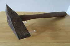Antique Cutter Mattock Grub Axe Adze Blade w/ Horizontal & Vertical Head--RARE