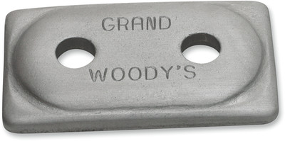 WOODY'S Support Plates - Natural - Double - 6 Pack ADG-3775-6