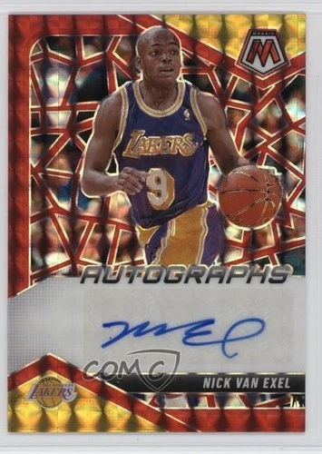 2024-25 Panini Mosaic Auto Mosaic Choice Prizm Nick Van Exel #AM-NVE