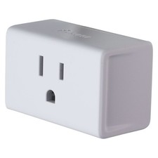 Kasa Smart Plug Wi-Fi Mini 15A Smart Home Wi-Fi Outlet - White - 1 Pack EP10 