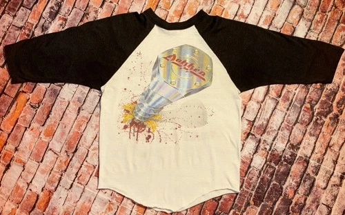 DOKKEN World Tour Single Stitch Raglan Concert 1980s vintage concert t-shirt, vintage, size L, single stitch, B+ condition