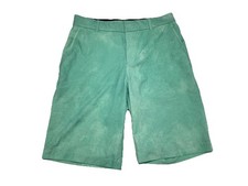 Nike Dri-Fit Tour Golf Shorts Men  s 38x10 Teal Green Standard Fit Stretch