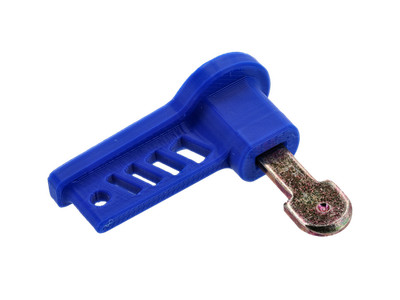 Zündschlüssel ''Racing'' 3D, Blau - für Simson S50, S51, S70, KR51 Schwalbe, SR4,