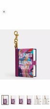 Coach Untamed Glennon Doyle Book Bag Charm Purple Multicolor Women