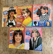 5 x Melanie Magazine 1974, Robert Redford, David Cassidy, Donny Osmond, Sparks