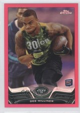 2013 Topps Chrome BCA Pink Refractor 225/399 Dee Milliner #199 0a1