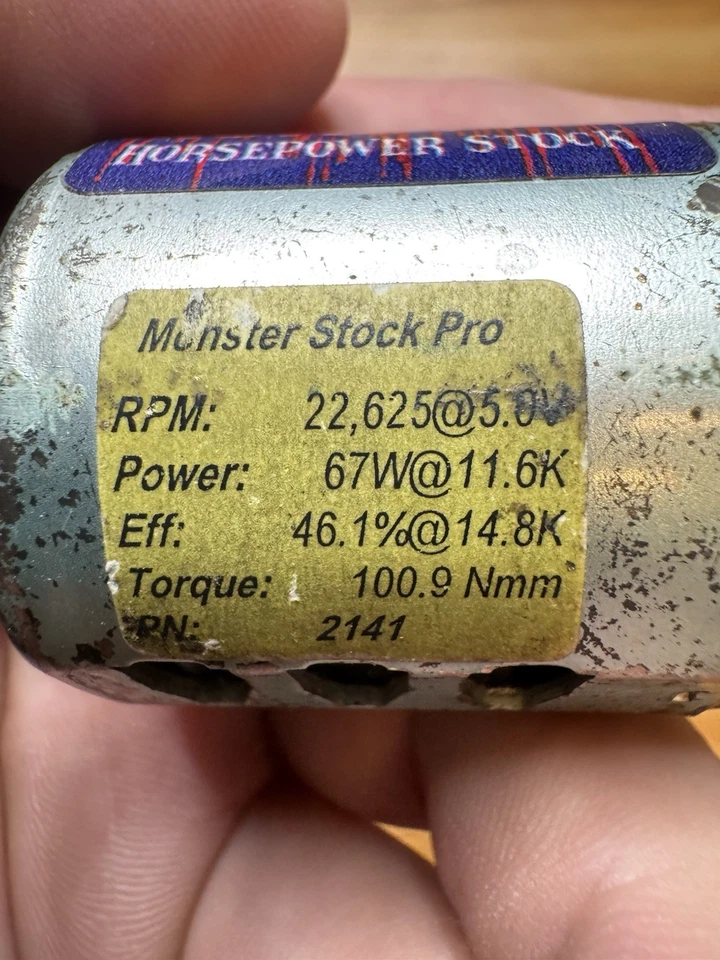 Trinity Revenge of the Monster Horsepower Stock RC Brushed Motor 2141 Epic 2 - Image 4 of 4