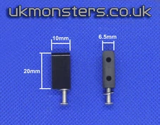 UKMonsters Delrin Servo Mounting Posts x 2 
