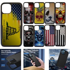 For iPhone 14 Pro Max DUAL TACTICAL Hybrid Two Piece Case Black Case