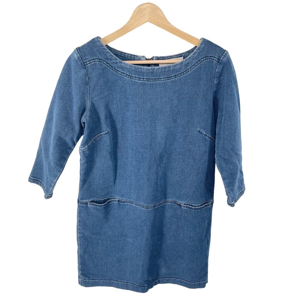 Ann Taylor Loft Women's Soft Denim Mini Shift Dress Size XS | eBay Ann Taylor Loft Women's Soft Denim Mini Shift Dress Size XS | eBay