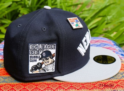 New York Yankees MLB x Big League Chew Fitted Hat New Era 59FIFTY Original - Picture 4 of 9