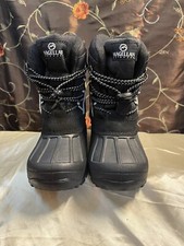 Magellan Outdoors - Snow Boots - Size 3 - Black and Blue