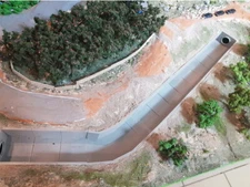 MONSOON or STORM Drain ADD ON STRAIGHT  N Scale - 1:160 CUSTOM Pieces Available!