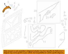FORD OEM 90-23 E-Transit Lock Hardware-Handle, Outside BK2Z6126604A
