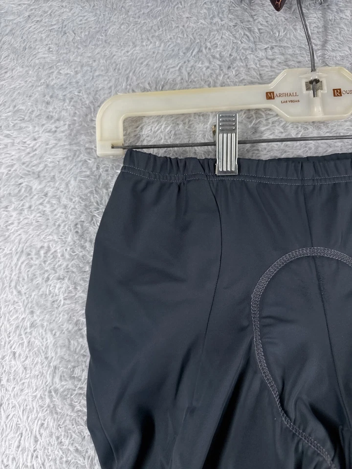 Baleaf Cycling Short Womens Medium Gray Black Padded Nylon Spandex Blend - Image 4 of 4