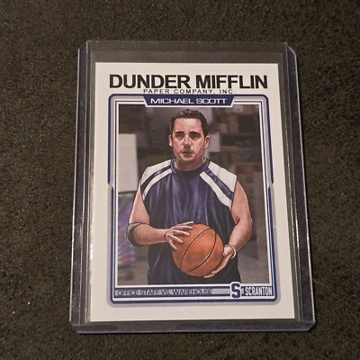 Cuyler Smith Trading Cards #171 Michael Scott Dunder Mifflin Basketball #23/90