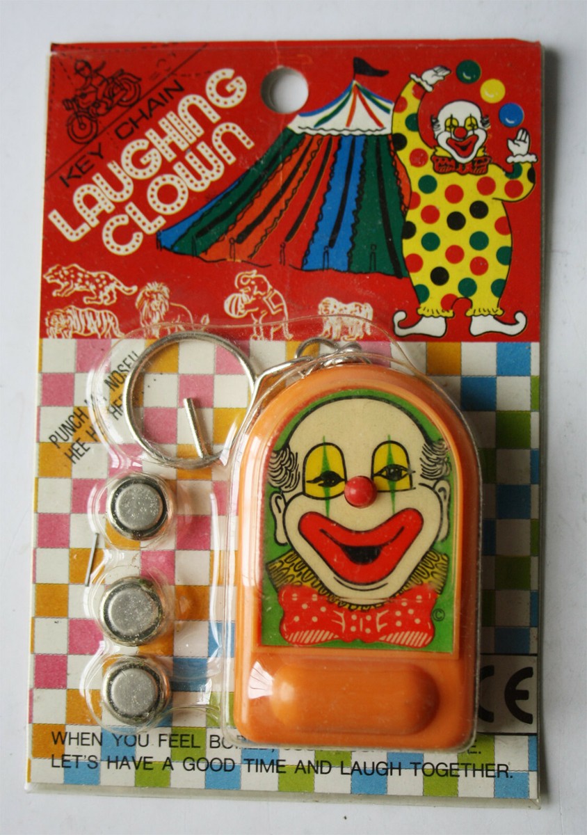 TINY KLASH Low Anniversary Clown【みっつん様】 VINTAGE 70'S LAUGHING CLOWN ELECTRONIC LAUGH SOUNDS KEY
