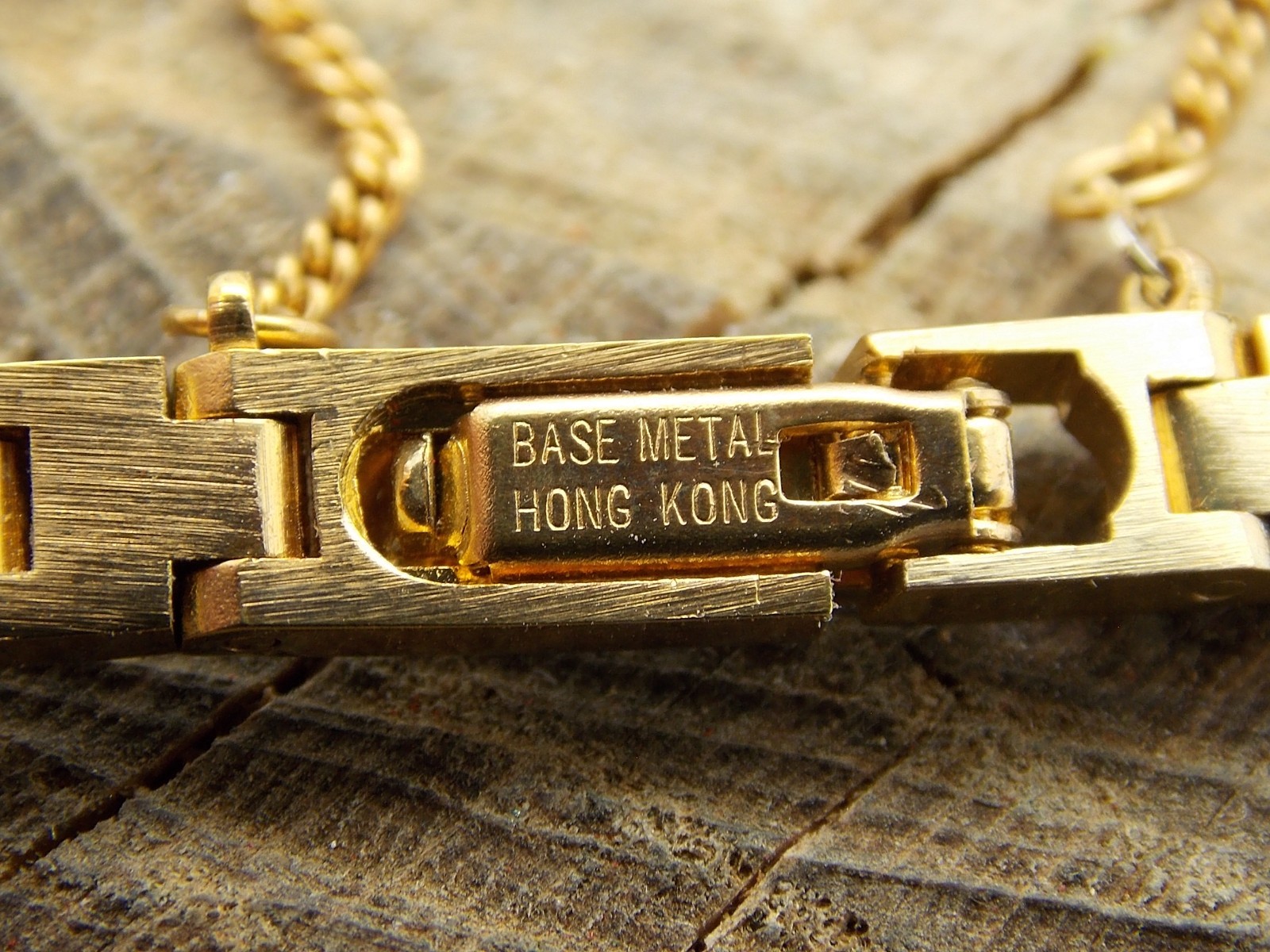 Vintage Bracelet NOS Bar Clamp Butterfly Clasp Un… - image 3