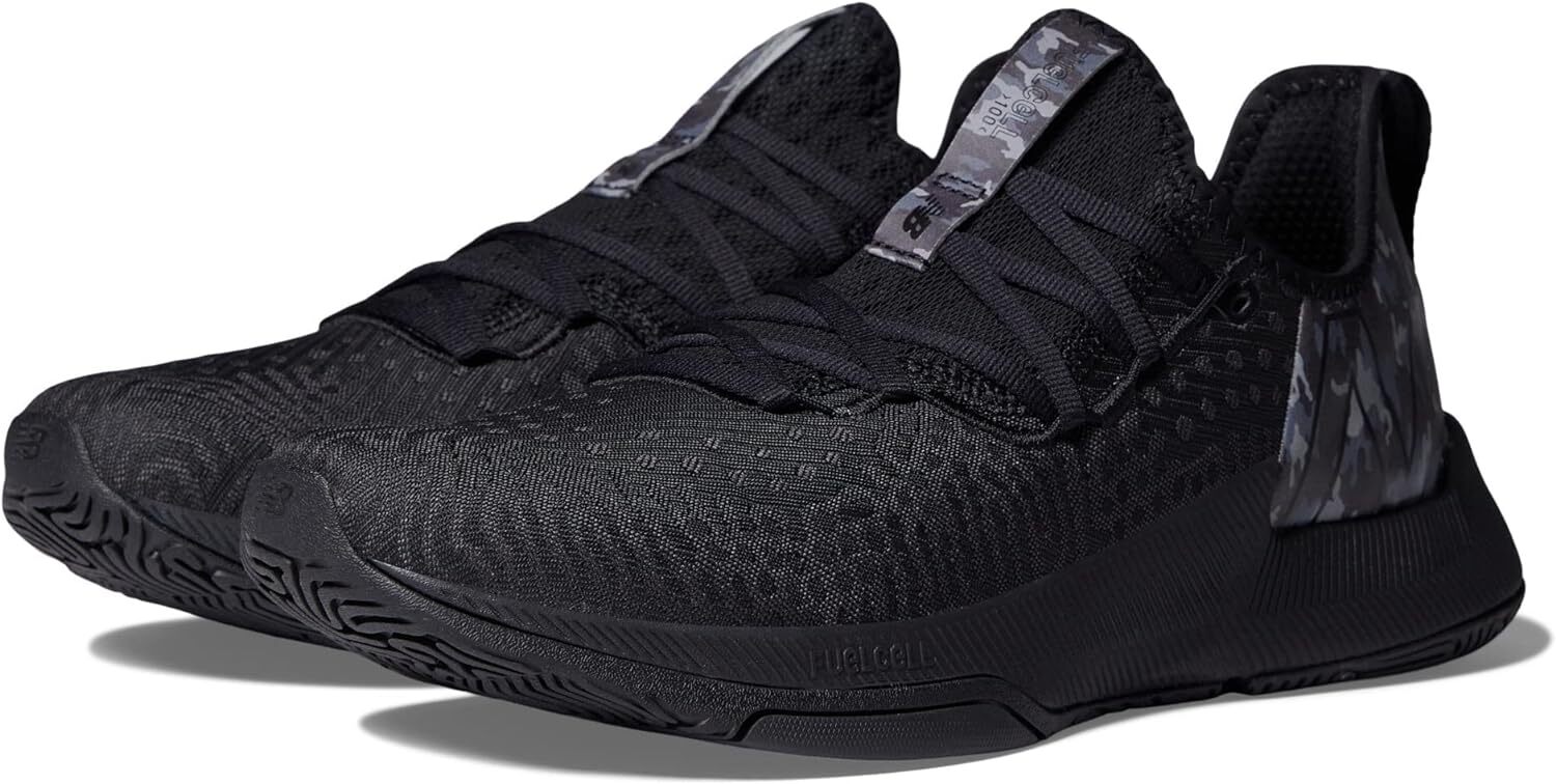 MXM100PKW New Balance Men's FuelCell 100 V1 Cross Trainer Black/White