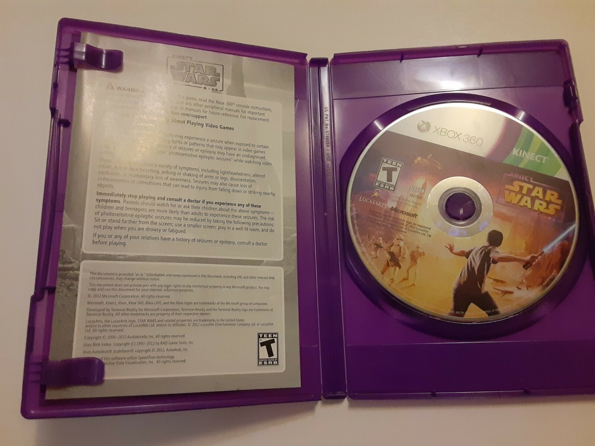 Kinect Star Wars (Microsoft Xbox 360, 2012) 712725024932| eBay