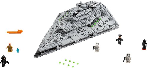 New LEGO Star Wars "First Order Star Destroyer" (75190) - Retired, HTF! - Picture 3 of 9
