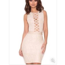 House of CB LUDA, London lace Dress, bodycon, size M