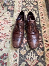 Prada Mens Shoes Brown Wingtip Derby Size Prada 6 (Approx. US 7)