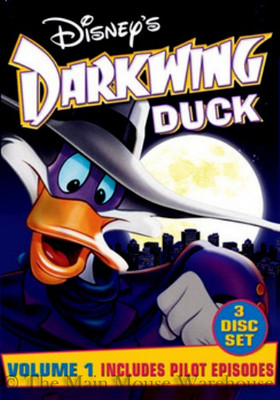 Darkwing Duck The Disney Afternoon Cartoon Series Three Disc Volume 1 DVD Set