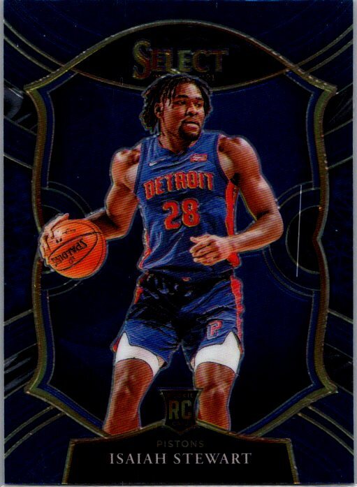 2020-21 Panini Select #76 Isaiah Stewart Blue