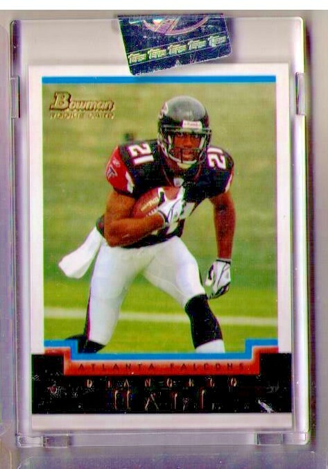 2004 Bowman Gold Uncirculated DeAngelo Hall Falcons Rookie Card #159/165  #185