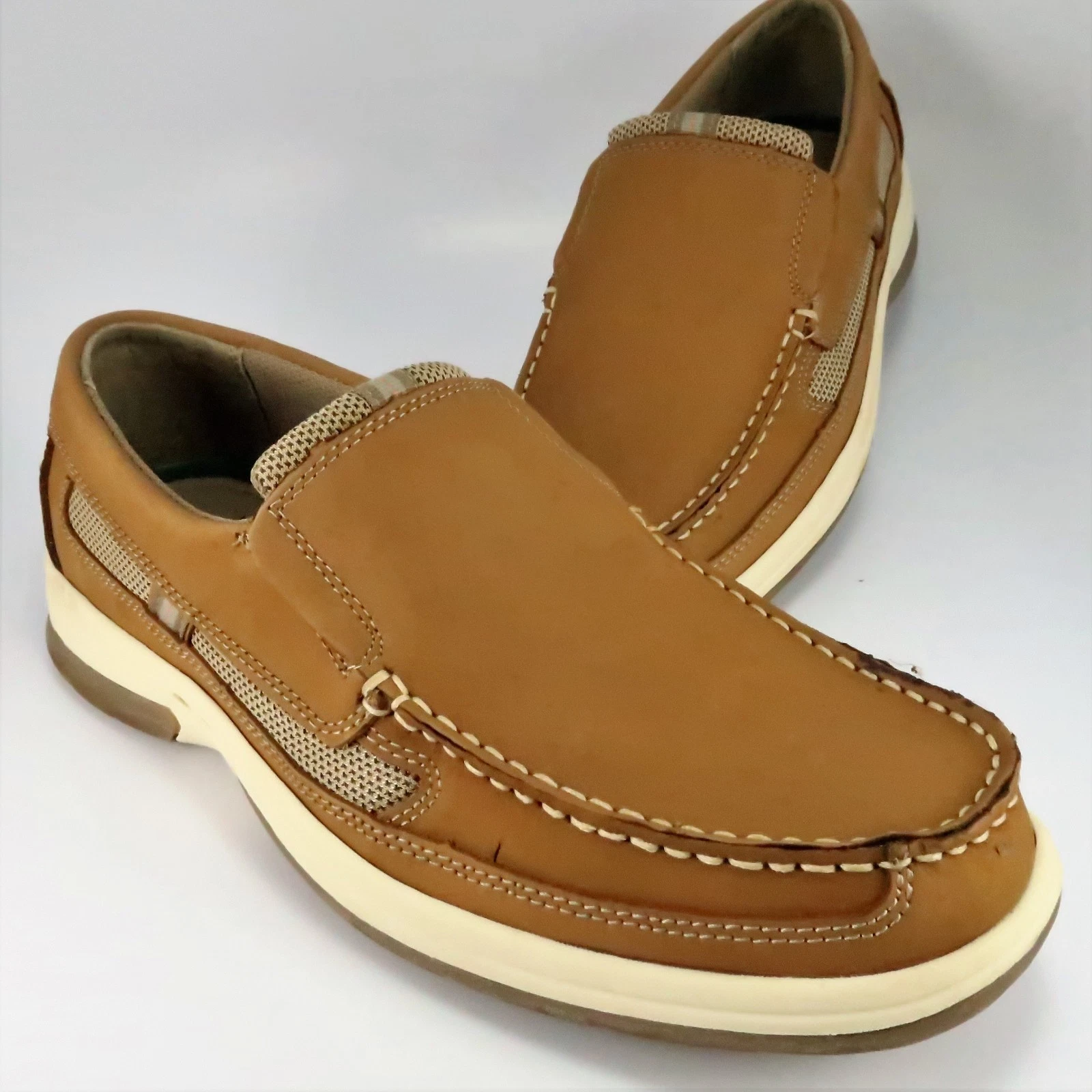 Mocassini Clarks Collection Driving da uomo taglia 9 5M mocassini slip on in pelle marrone