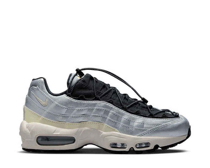 NIKE AIR MAX 95 Metallic SIlver Alabaster Womens Size 6 9 new sneakers In Hand