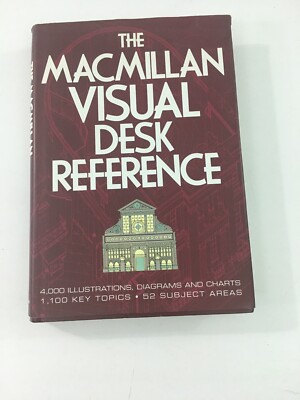 The Macmillan Visual Desk Reference - Diagram Group Staff (1993, Hardcover, DJ)
