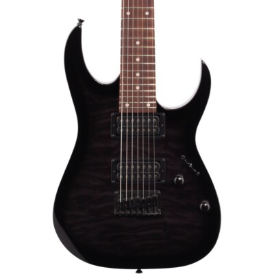 専用　Ibanez GIOシリーズ 7弦ギター GRG7221QA-TKS Gio Ibanez GRG7221QA TKS (Transparent Black Sunburst) エレキ