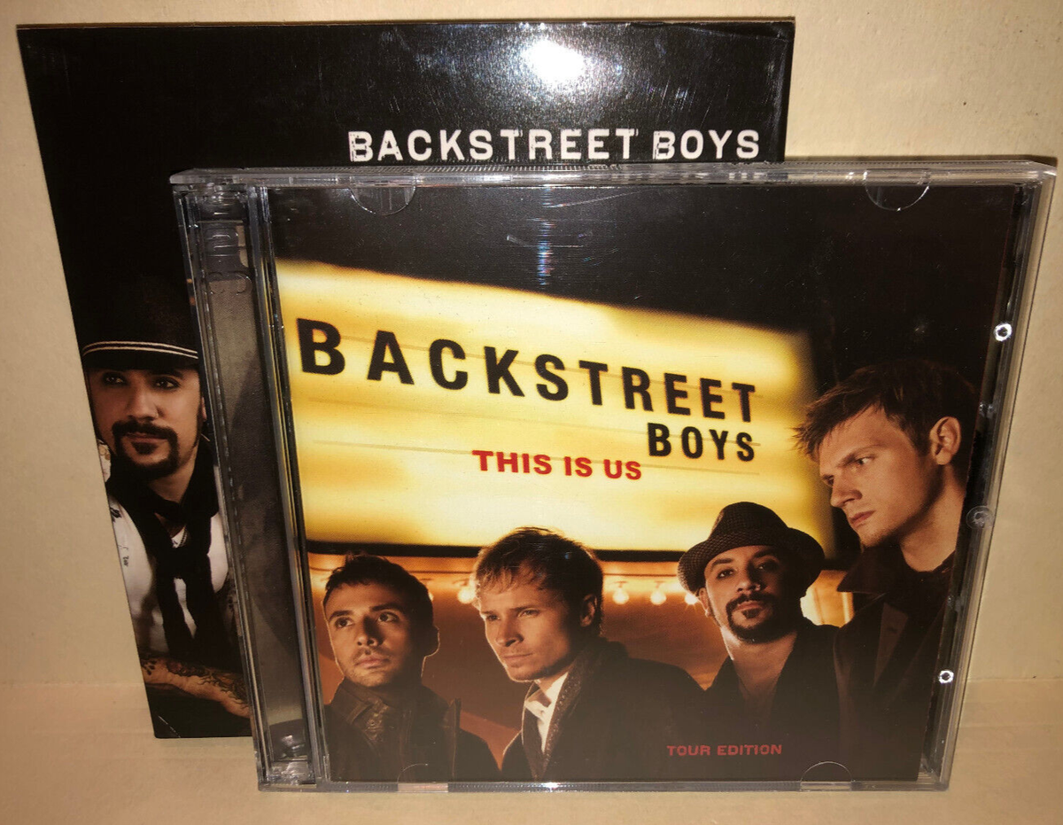 Backstreet Boys Tour Edition CD bonus DVD korea release with