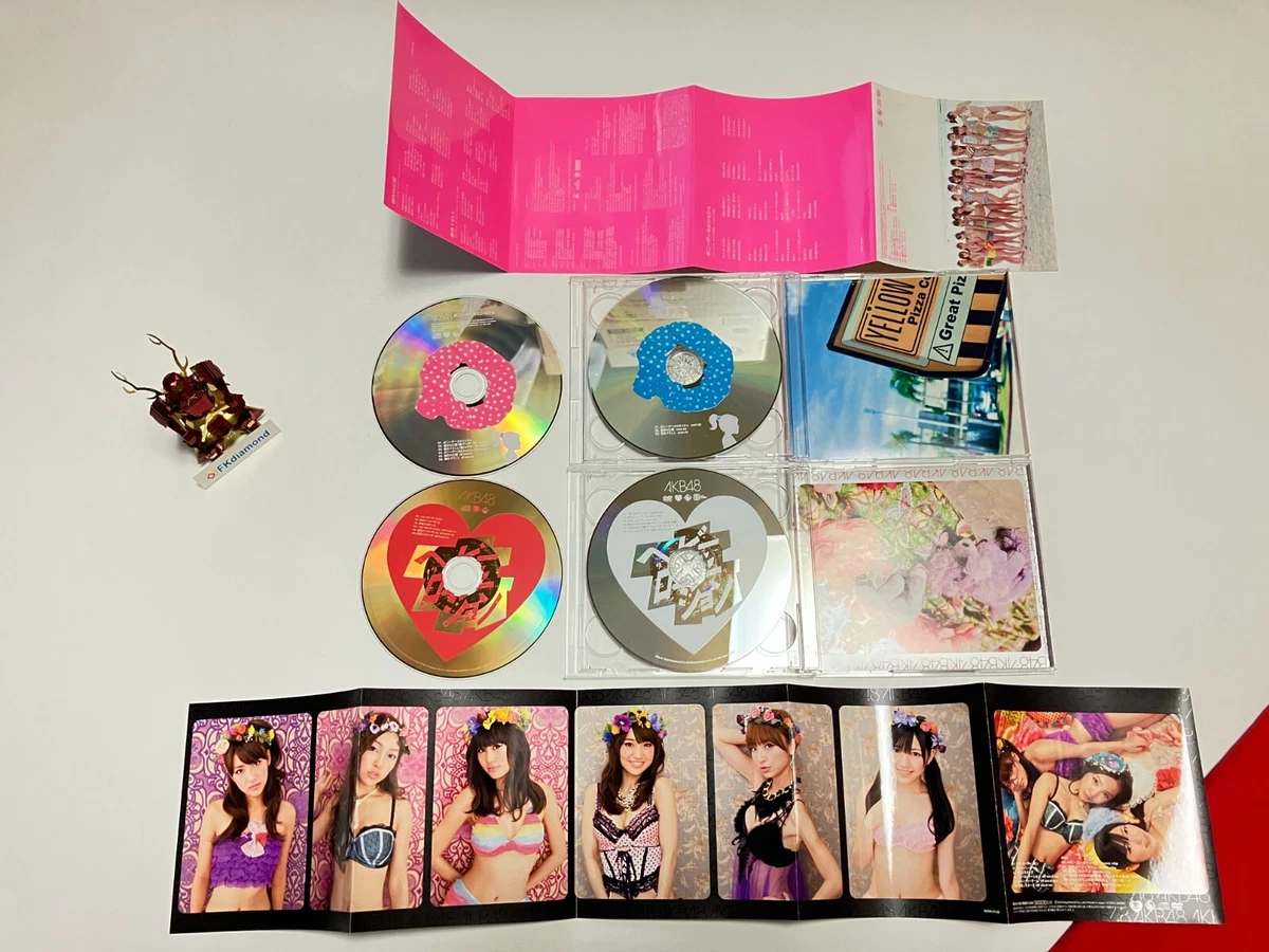 lot 6 AKB48 Ponytail to Chou Chou Heavy Rotation Watanabe Mayu Type A CD+DVD